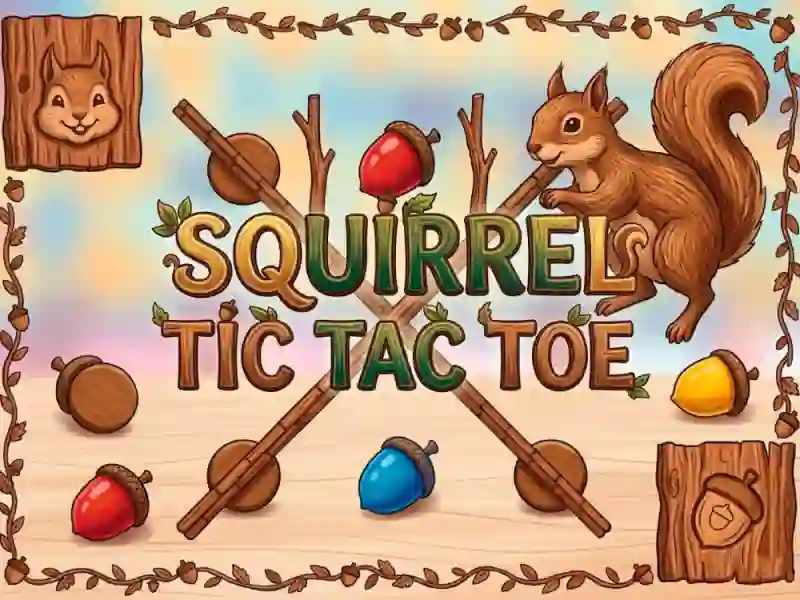 لعبة Squirrel Tic Tac Toe على الانترنت