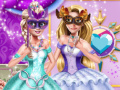لعبة ball masquerade الأميرات على الانترنت