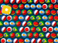 لعبة كأس العالم لفقاعات على الانترنت