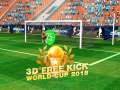 لعبة ركلة حرة ثلاثية الأبعاد كأس العالم 2018 على الانترنت