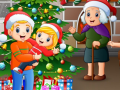لعبة بuzzle احتفالات عيد الميلاد على الانترنت