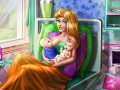 لعبة أميرة نائمة: ولادة التوائم على الانترنت