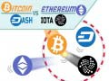 لعبة بيتكوين ضد إيثيريوم على الانترنت