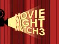 لعبة ليلة الأفلام مطابقة 3 على الانترنت