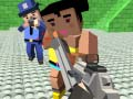 لعبة حرب إطلاق النار GunGame: غانغستر مكعب على الانترنت