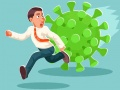 لعبة ذاكرة فيروس كورونا على الانترنت