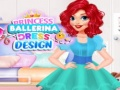 لعبة تصميم فساتين أميرة الباليه على الانترنت