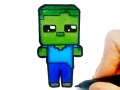 لعبة تلوين الأطفال السهل Mineblox على الانترنت