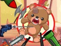 لعبة ركل دب teddy على الانترنت