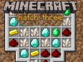 لعبة Minecraft ثلاث في صف على الانترنت