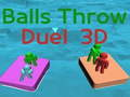 لعبة مباراة رمي الكرات 3D على الانترنت