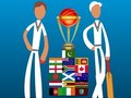 لعبة كأس العالم للكريكيت للإنسان الأخير على الانترنت