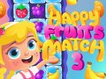 لعبة فواكه سعيدة Match3 على الانترنت