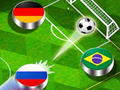 لعبة كأس كرة القدم كرة القدم الإصبع على الانترنت