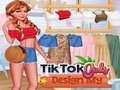 لعبة تصميم ملابس تيك توك على الانترنت