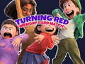 لعبة لعبة المطابقة للبطاقات "Turning Red" على الانترنت