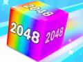 لعبة مكعب السلسلة: دمج 2048 على الانترنت