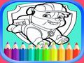 لعبة كتاب تلوين PAW Patrol على الانترنت
