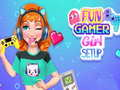 لعبة إعداد #GamerGirl الممتع على الانترنت