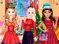 لعبة حفلة عيد الميلاد للفتيات الأنيقات على الانترنت