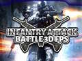 لعبة معركة هجوم المشاة 3D FPS على الانترنت