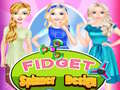 لعبة تصميم فidget Spinner على الانترنت