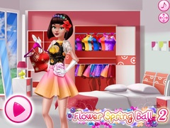 لعبة كرة ربيع الأزهار 2 على الانترنت