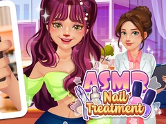 لعبة علاج الأظافر ASMR على الانترنت