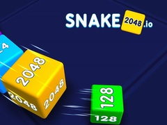 لعبة ثعبان 2048.io على الانترنت