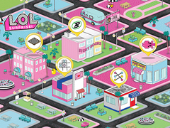 لعبة منطقة ألعاب L.O.L. سرفرايز على الانترنت