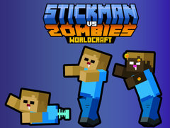 لعبة ستيكمين ضد الزومبي WorldCraft على الانترنت