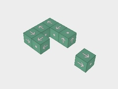 لعبة اضغط للابتعاد 3D على الانترنت