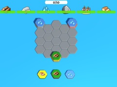 لعبة مملكة السحر. Hex Match على الانترنت