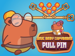 لعبة أنقذ صغار الكابيبارا Pull Pin على الانترنت