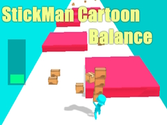 لعبة توازن كرتون StickMan على الانترنت