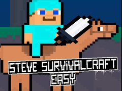 لعبة ستيف بقاءCraft سهل على الانترنت