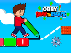 لعبة Obby ارسم لت escape على الانترنت