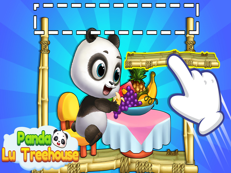 لعبة Panda Lu Treehouse على الانترنت