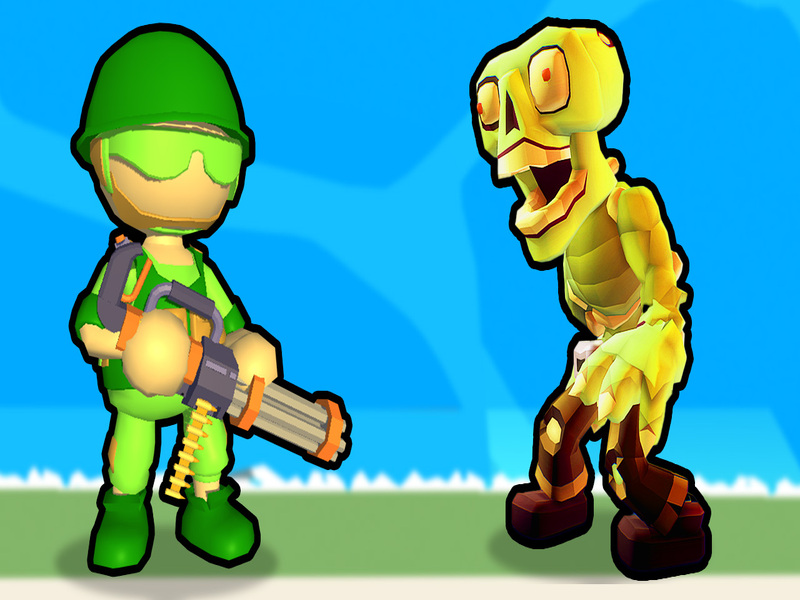 لعبة Stickman Zombie ﺮﻴﻣﺪﺗ على الانترنت