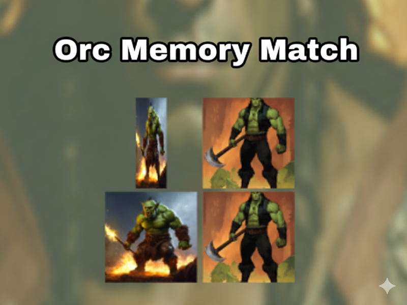 لعبة ORC ﺓﺮﻛﺍﺬﻟﺍ ﻖﺑﺎﻄﺗ على الانترنت