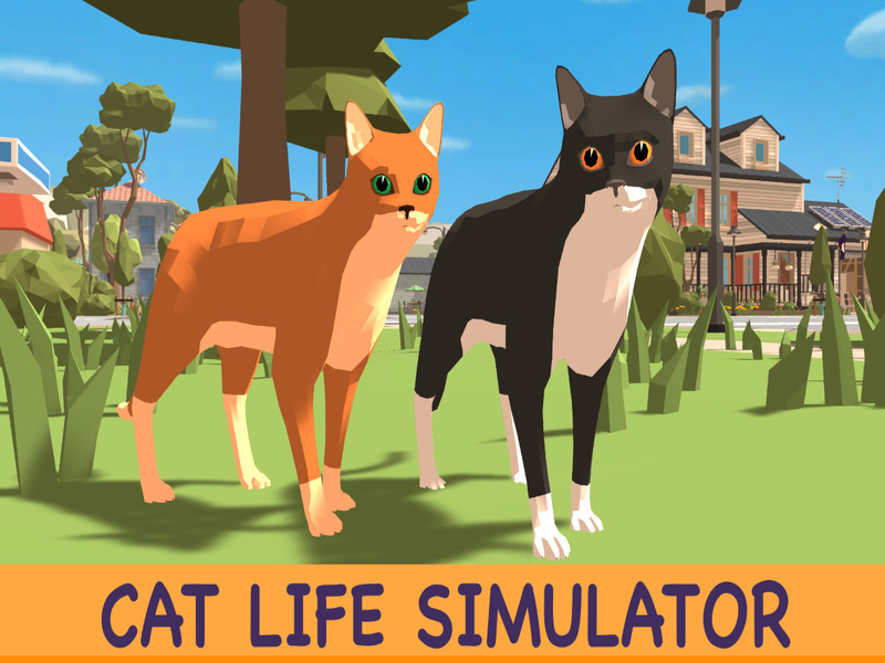 لعبة Cat Life ﺓﺎﻛﺎﺤﻣ على الانترنت
