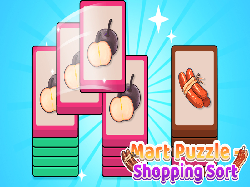 لعبة Mart Puzzle ﻕﻮﺴﺘﻟﺍ ﺯﺮﻓ على الانترنت