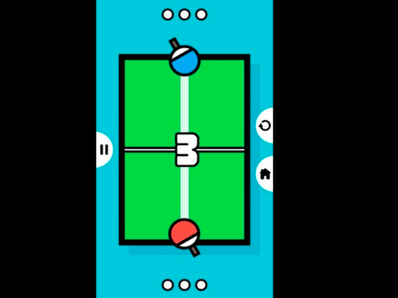 لعبة Ping Pong Tennis Table 2D على الانترنت