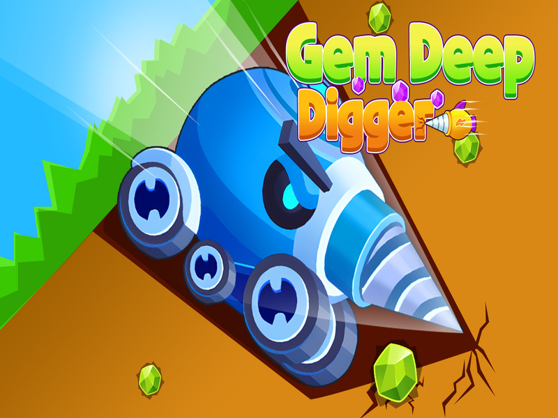 لعبة GEM Deep Digger على الانترنت