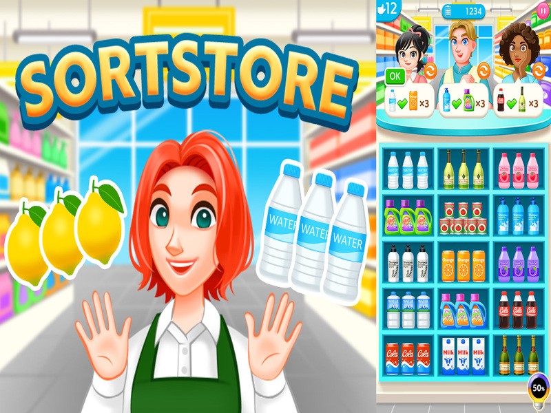 لعبة Sortstore على الانترنت