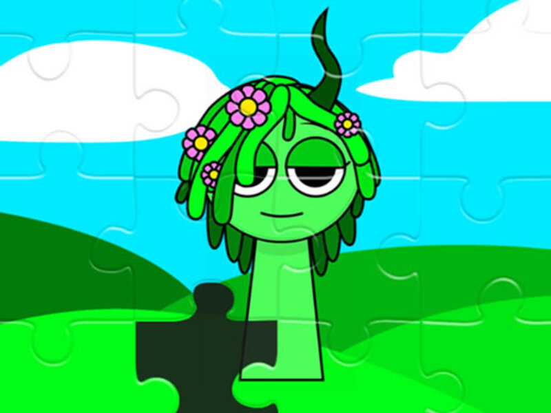 لعبة Sprunki Jigsaw ﺰﻐﻠﻟﺍ على الانترنت