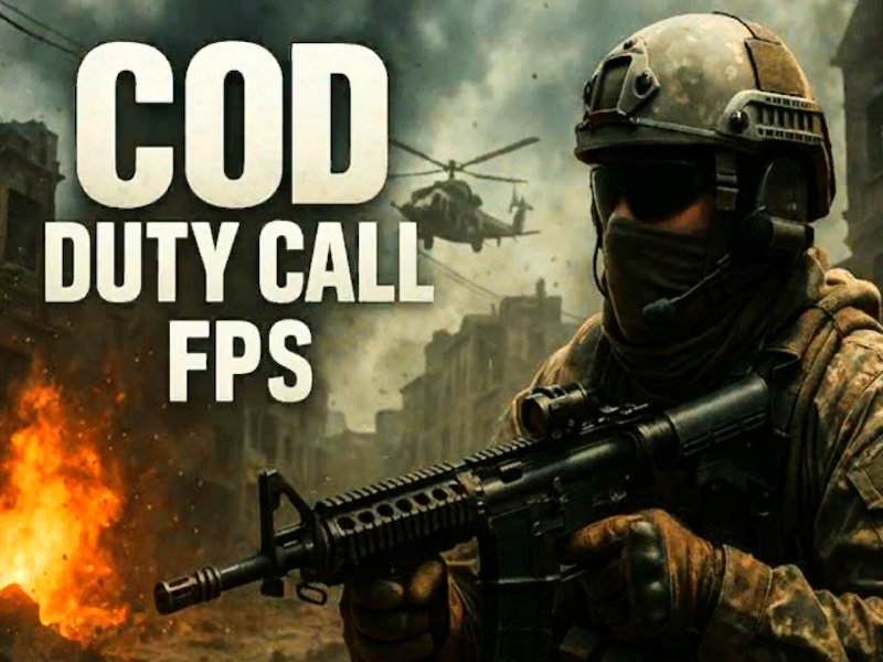لعبة COD Duty Call FPS على الانترنت