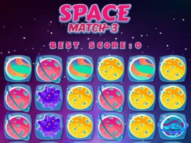 لعبة Match3 ءﺎﻀﻔﻟﺍ على الانترنت