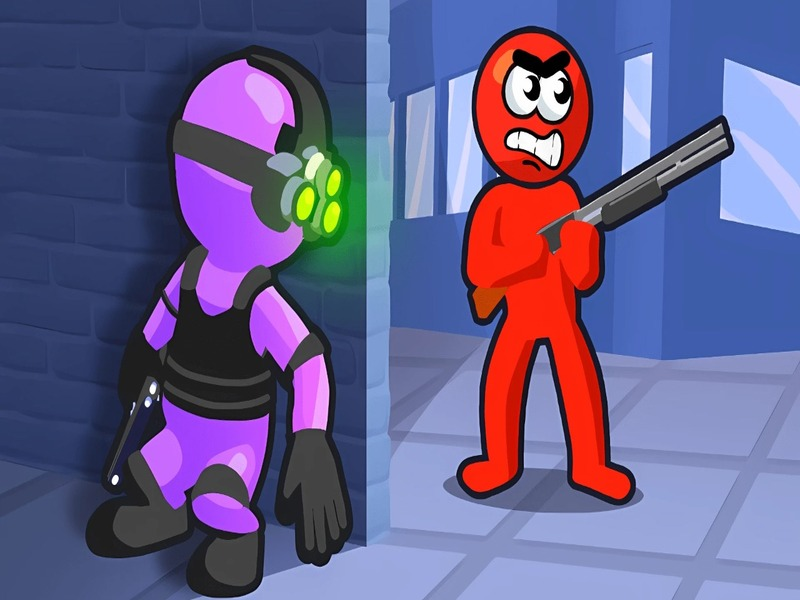 لعبة Bullet: Stealth Ninja Killstreak ﺪﻴﺴﻟﺍ على الانترنت