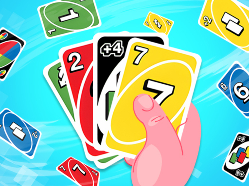 لعبة UNO ﺔﻠﻔﺣ ﺔﻗﺎﻄﺑ على الانترنت